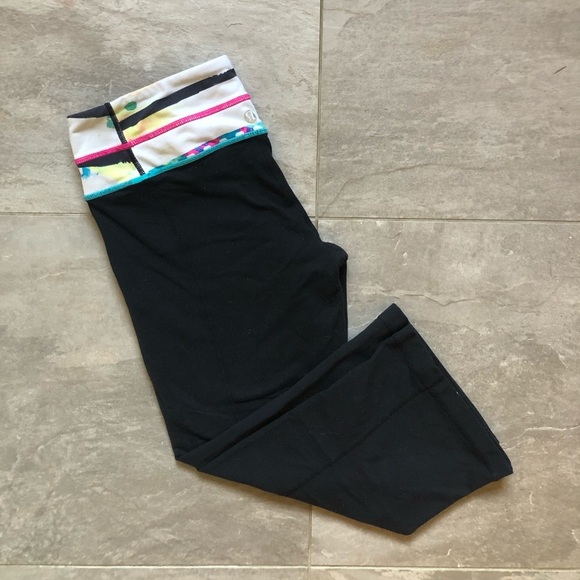 Lululemon Black Capris - Picture 2 of 4